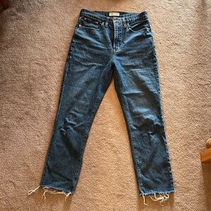 Madewell ‘The Perfect Vintage Jean’ Frayed Edge